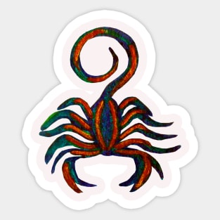 Scorpio Zodiac Sign Sticker